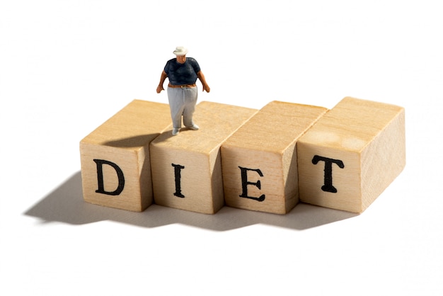 Bad diet leading to obesity and weight problems