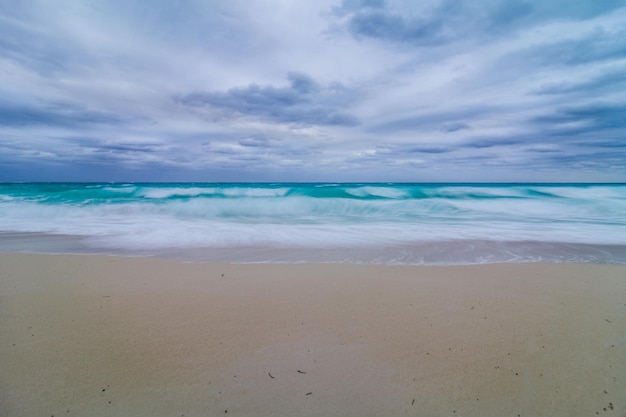 Bad Weather on the beach in Vacation