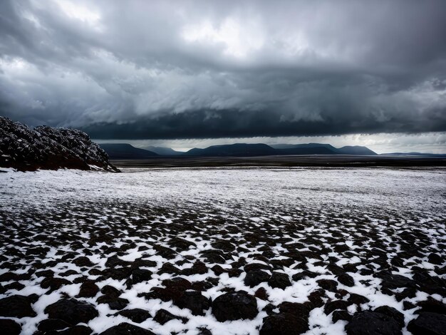 Bad weather Dramatic landscape