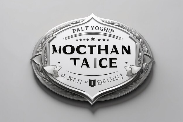 Badge Design Mockup