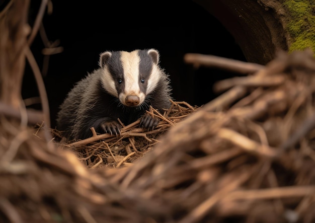 Badgers는 Mustelidae 가족의 짧은 다리 잡식 동물입니다.