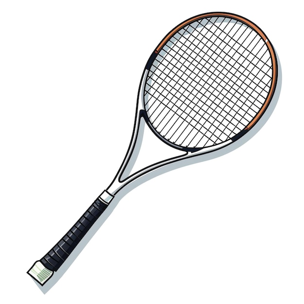 Photo badminton racket