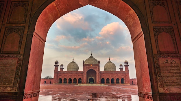 Photo badshahi mosque lahore pakistan