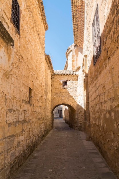 Baeza street Jaen Spain