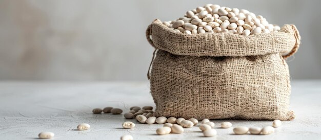 Bag of Beans on Table