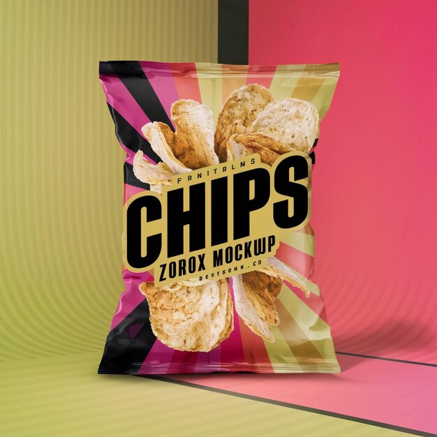 a bag of chips that says chips