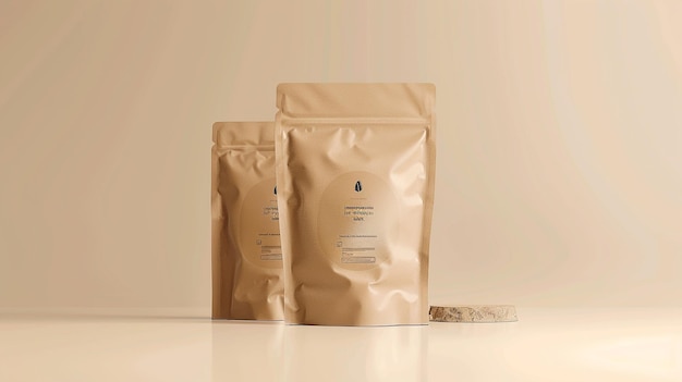 a bag of coffee with the label quot organic quot on it