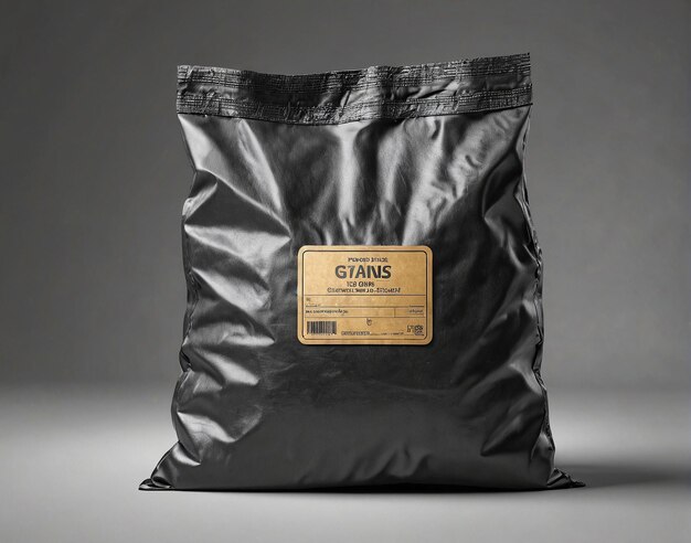 a bag of coffee