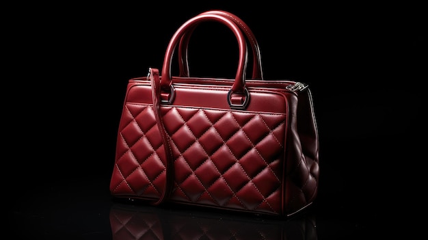 the bag is made of leather and is made by the brand's company.