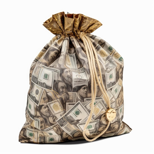 Photo a bag of money