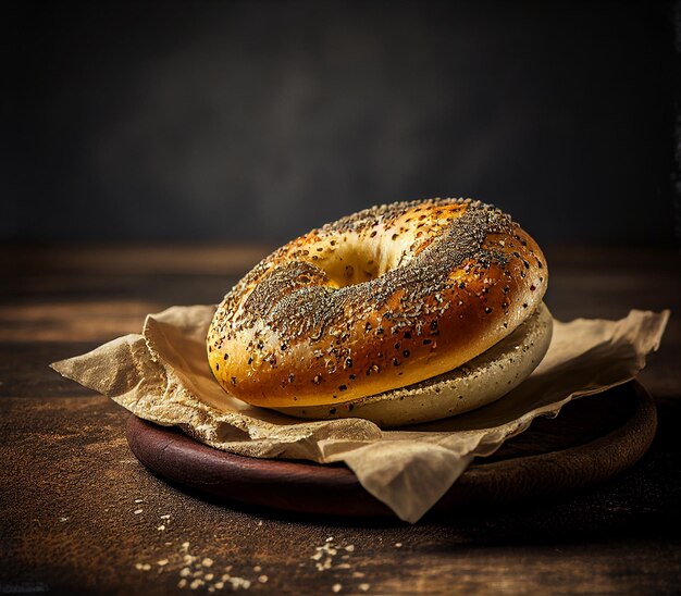 bagel sesame