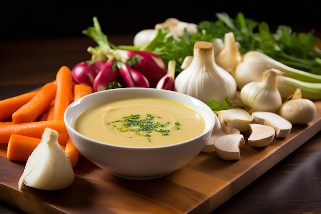 Bagna Cauda Italian Appetizer