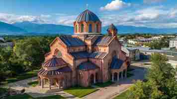 Photo bagrati cathedral in kutaisi georgia