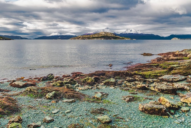 Bahia ensenada zaratiegui tierra del fuego national park patagonia argentina