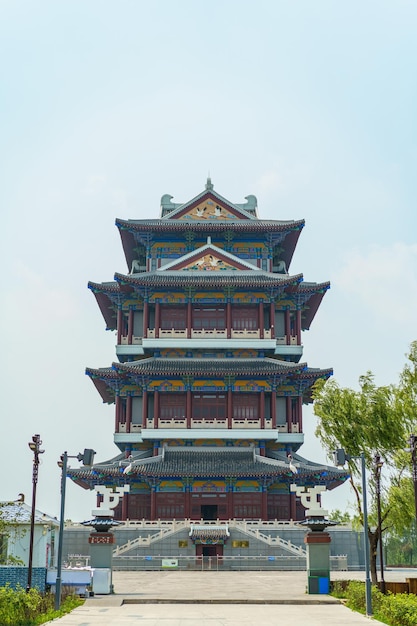 Photo baihe tower faku county shenyang city liaoning province