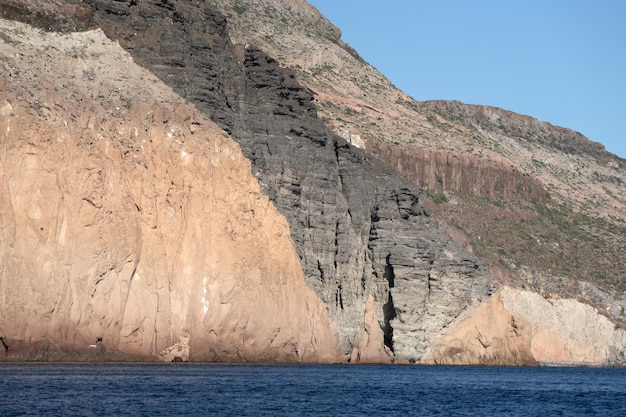 Photo baja california sur cortez sea rocks