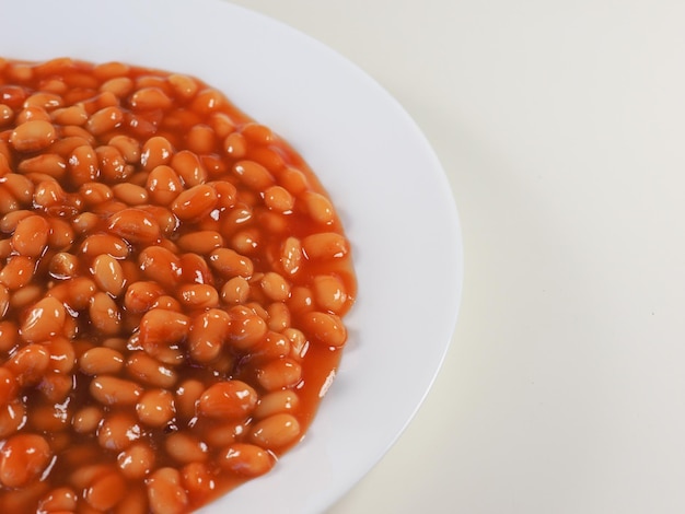 Baked beans food