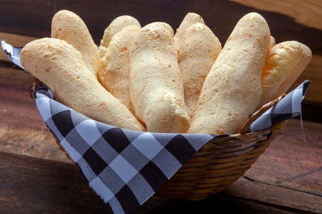 Baked cheese biscuit brazilian snack