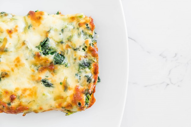 baked spinach with cheese