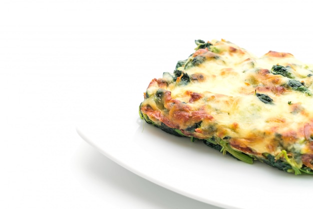 baked spinach with cheese