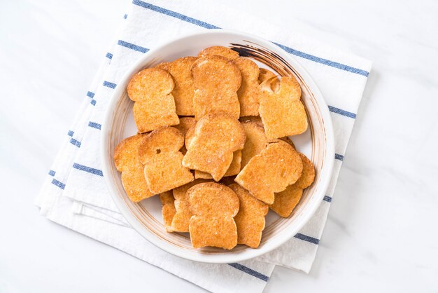 baked toast garlic bread