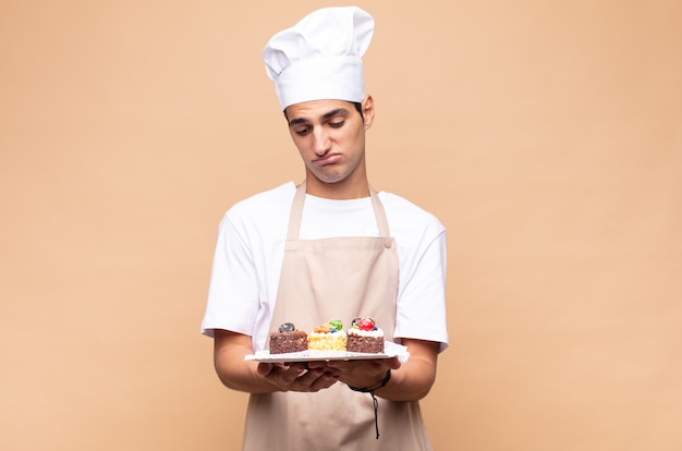 Baker man chef-kok koken