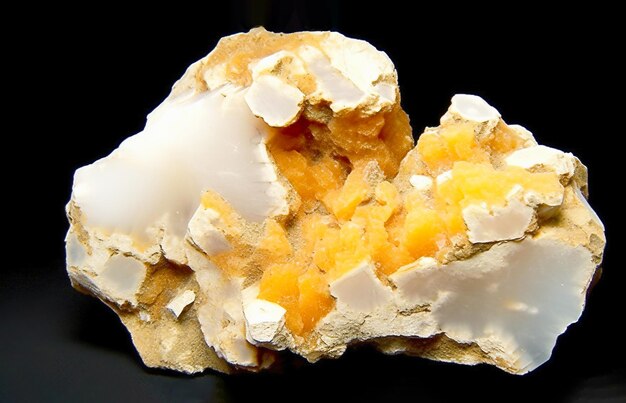 Bakerite is rare precious natural geological stone on gradient background in low key isolate Header