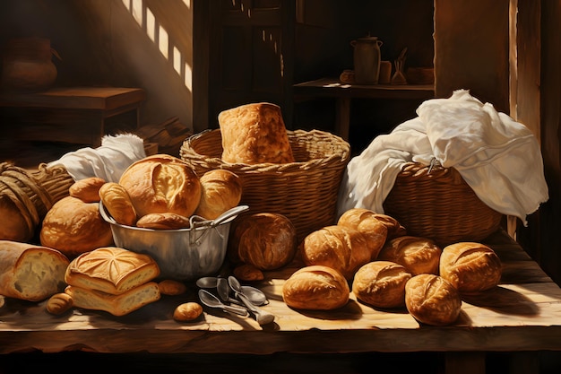 Bakers Art Bread and Rolls
