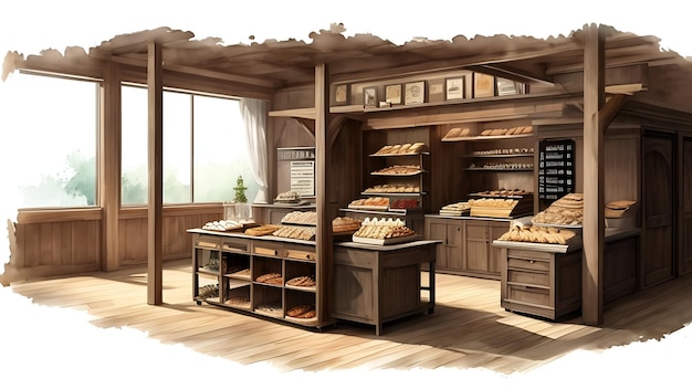 Bakers bread and pastry interior