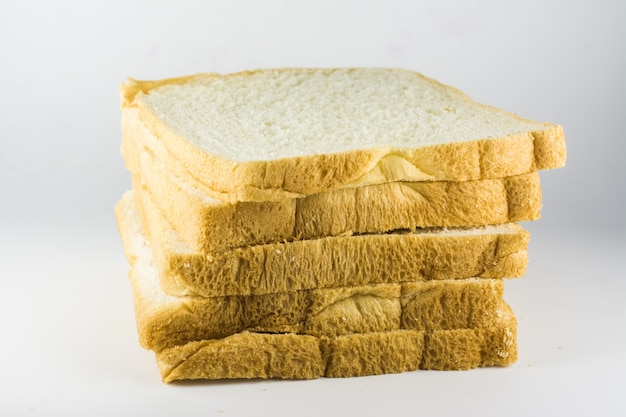 Bakery Bread food on white background