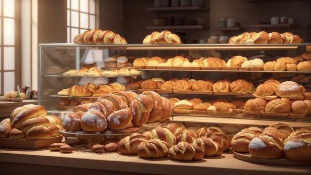 Bakery Delights A Photorealistic Display in Unreal Engine