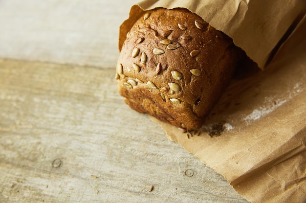 Bakery  gold rustic crusty loaves of bread