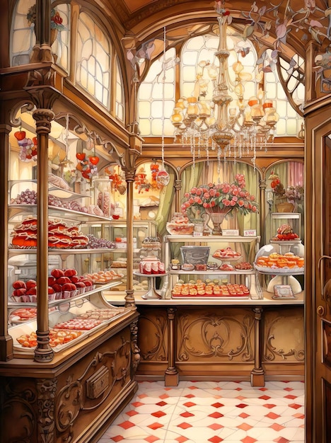 Bakery illustration