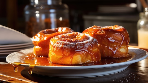 Bakery morning buns