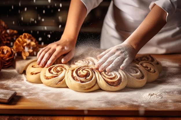 Baking the best pastry food