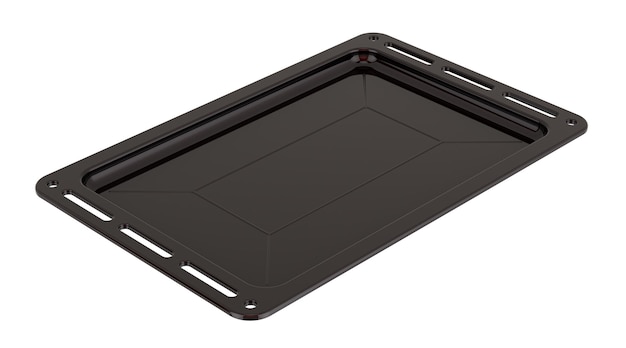 Baking cookie sheet drip pan 3D rendering