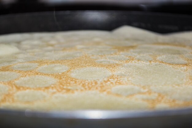 Baking pancake