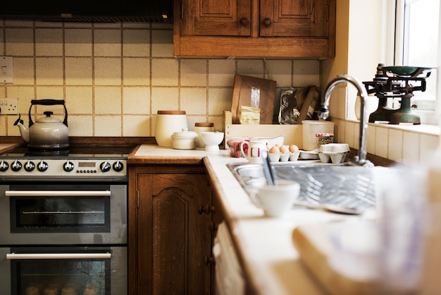 Baking scones at home shoot 