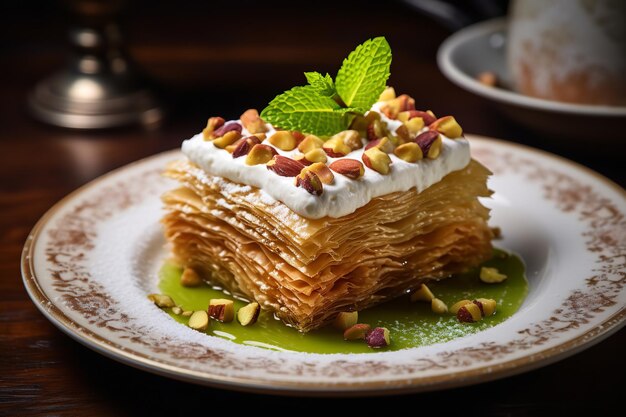 Baklava turkish cuisine