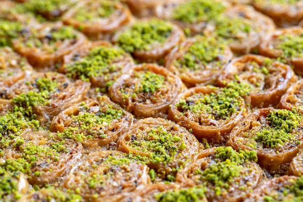 Baklava Turkish sweet Pistachio baklava