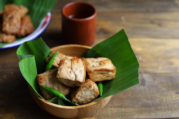 Bakpia is a typical traditional Indonesian food made from a mixture of green beans sugar