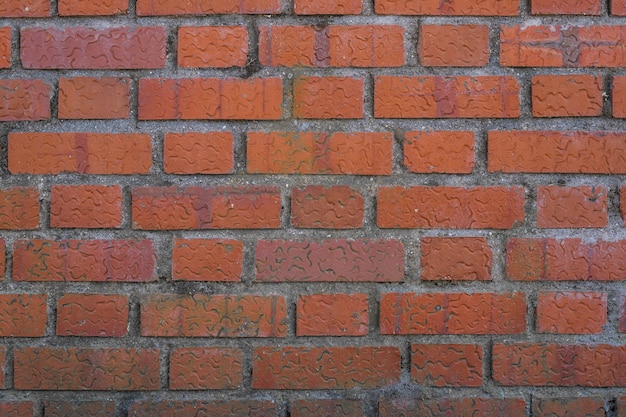 Bakstenen muur, achtergrond of textuur