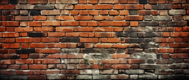 Bakstenen muur achtergrond