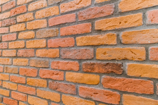 Bakstenen muur voor achtergrond in Rio de Janeiro, Brazilië.