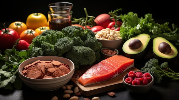 Balanced Diet Food Background Organic Healthy Background Images Hd Wallpapers Background Image