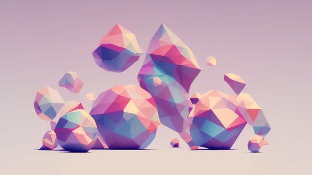 Balanced geometric composition shapes abstract minimalistic\
background