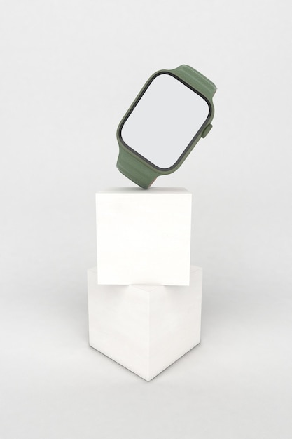 Balanced Smart Watch Left Side In White Background