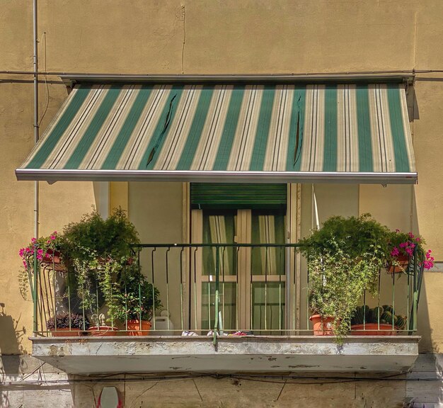 Photo balcony of house