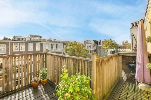 Balcony of a house