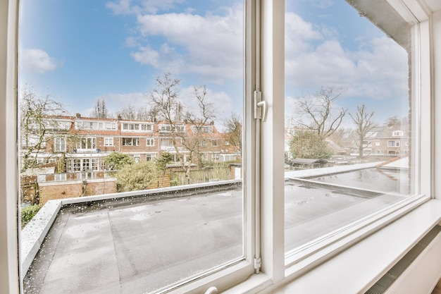 Balcony of residential house